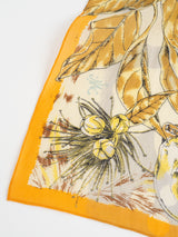 manipuri | ＜コットンシルクストール120＞コラージュジャングルフルーツ 0151333014