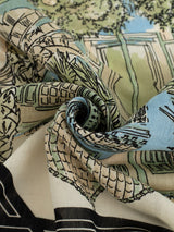 manipuri | ＜コットンシルクストール120＞サキュレントガーデン 0151333011