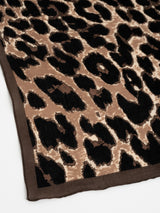 manipuri | ＜コットンシルクストール120＞レオパードベグ 0151333018