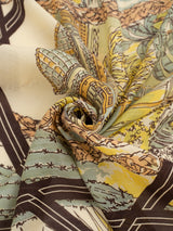 manipuri | ＜コットンシルクストール120＞サキュレントガーデン 0151333011