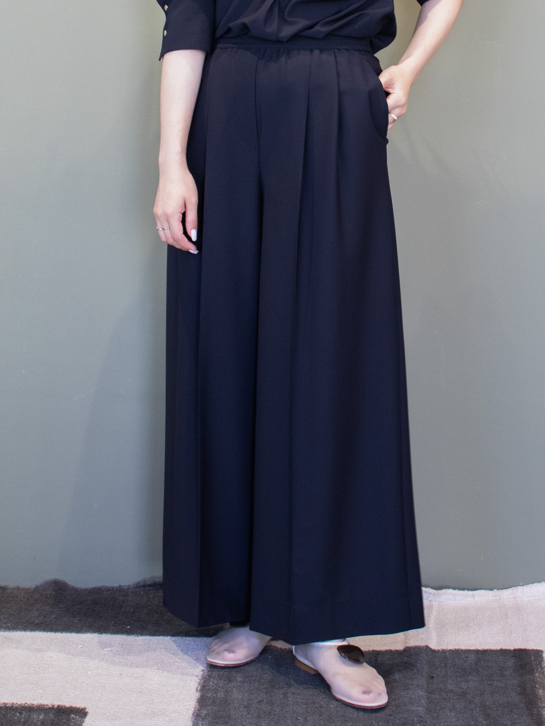 GGG | Drawstring Easy Wide Pants 02-01-1871