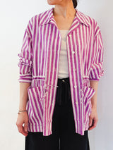 H.A.O | Block Print L/S SHIRT S24TP001
