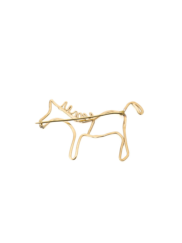 Miriam Nori  | spilla/broach/ spilla zebra a cornice
