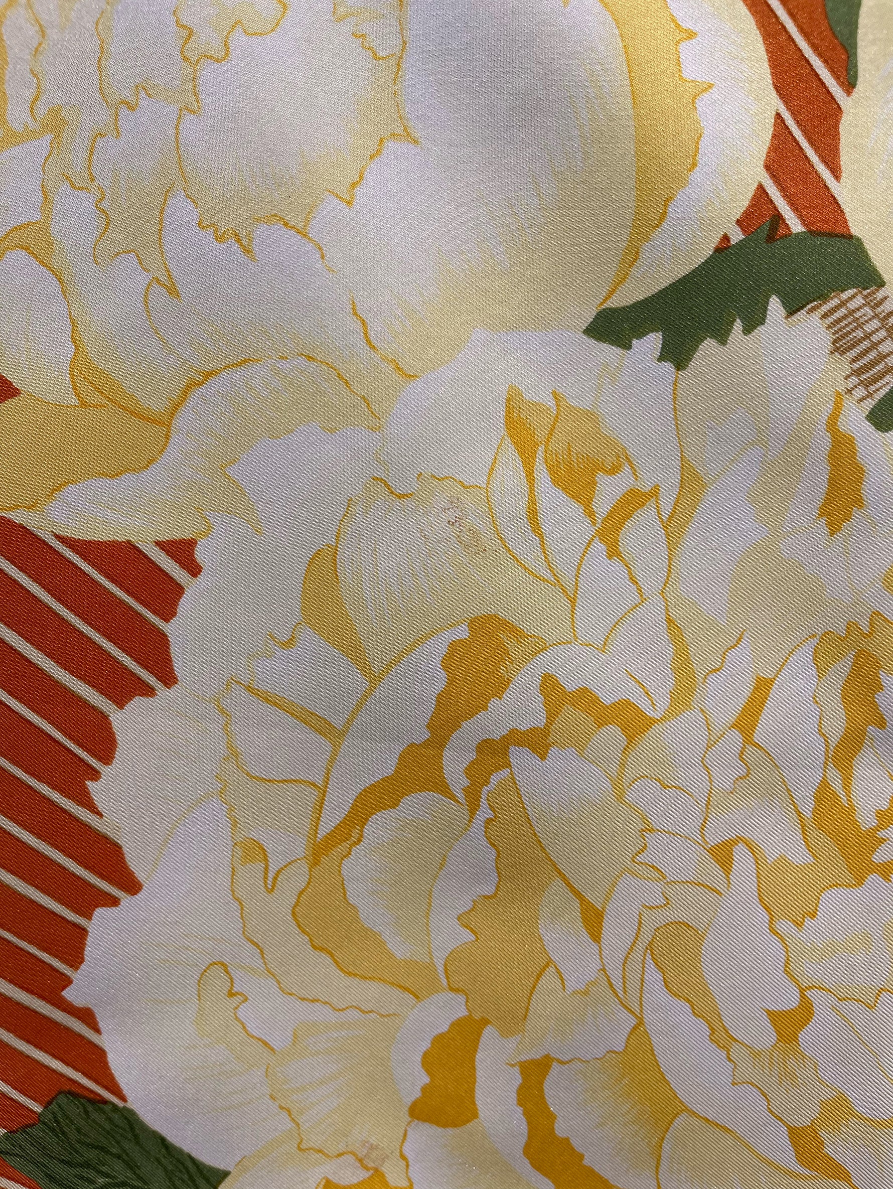 VINTAGE HERMES｜スカーフ LES PIVOINES カレ90