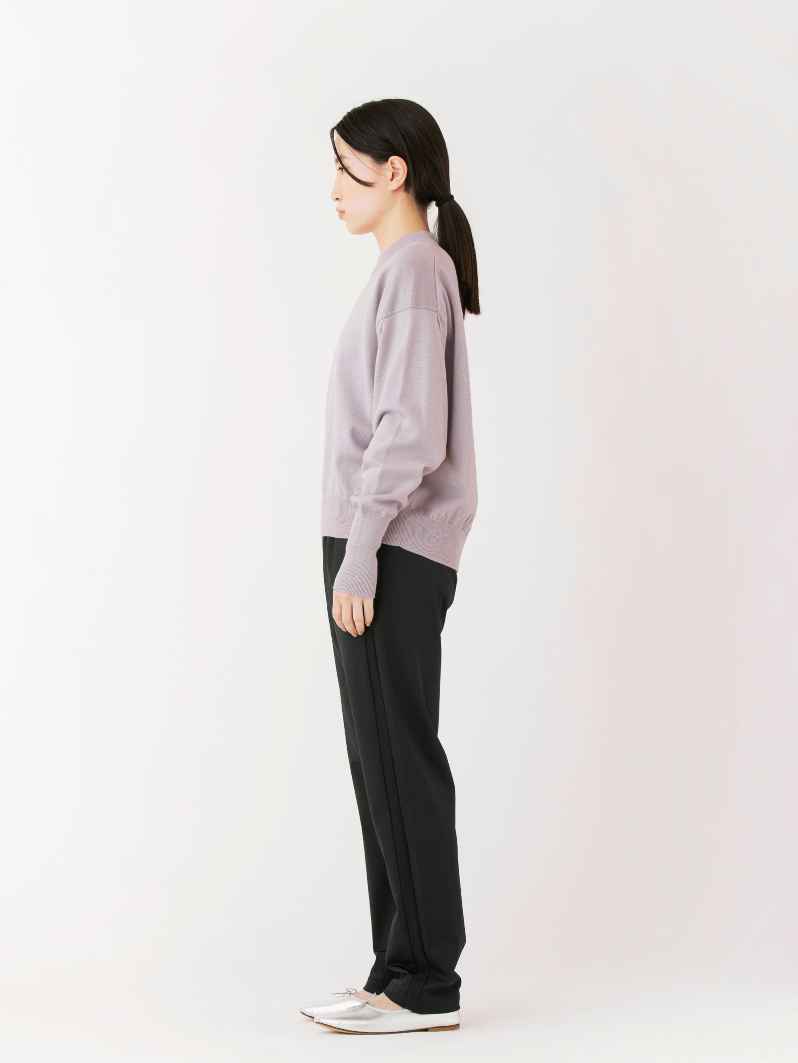 BATONER | シーアイランドコットンクルーネック – H+HELIOTROPE