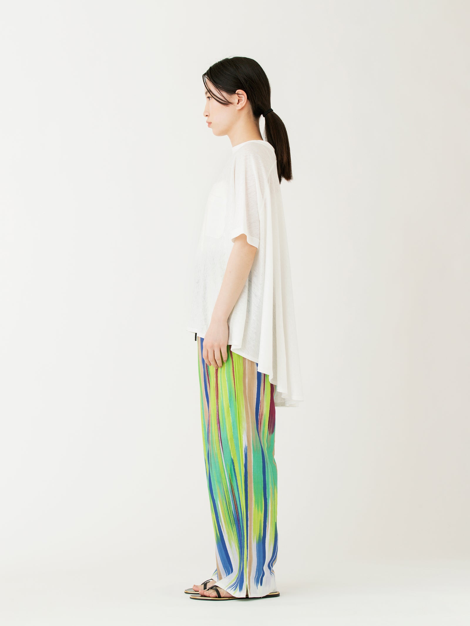 COGTHEBIGSMOKE | バックフレアTシャツ ABIGAIL TOP – H+HELIOTROPE