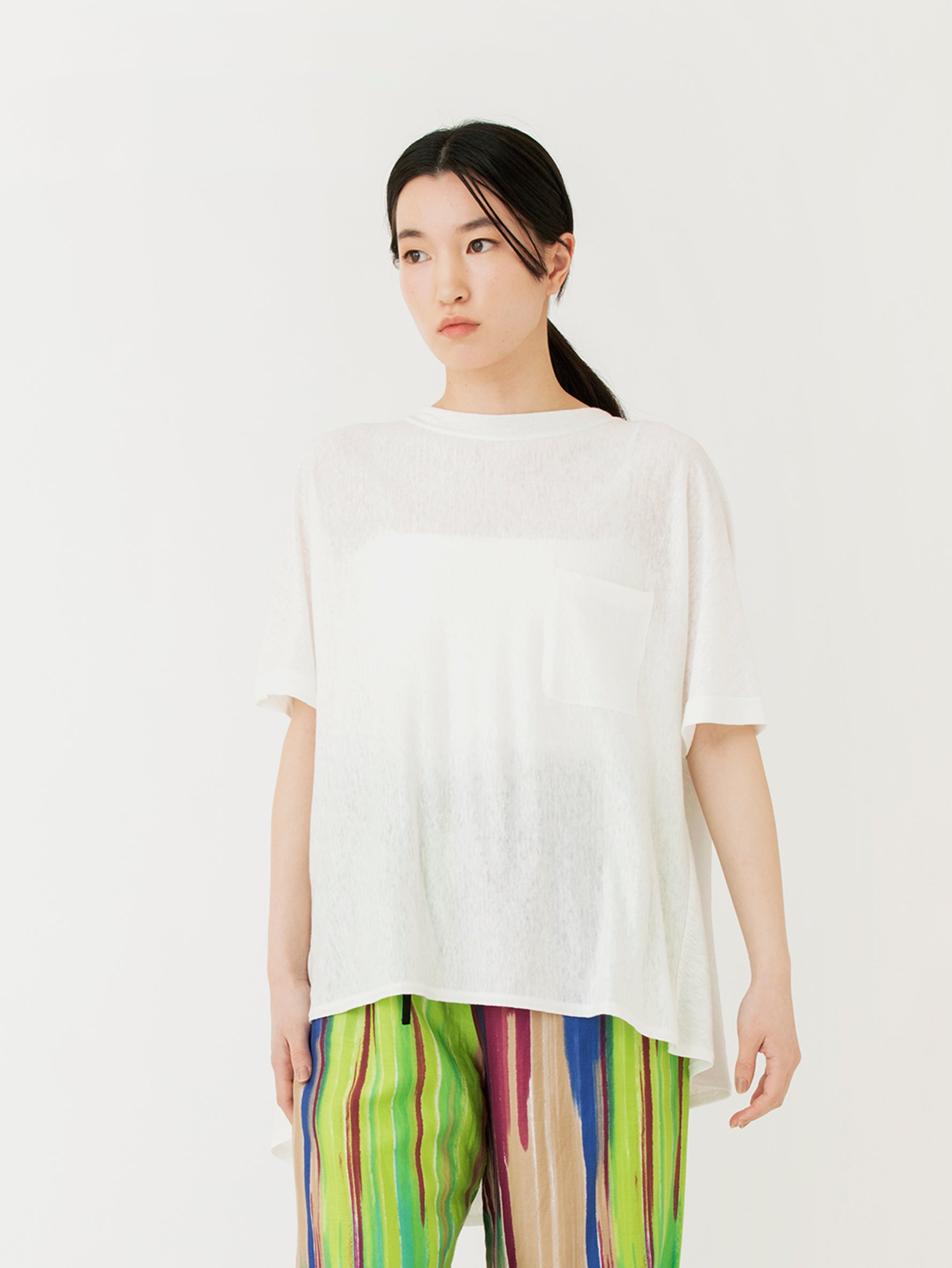 COGTHEBIGSMOKE コグザビッグスモーク バックフレアTシャツ ABIGAIL TOP