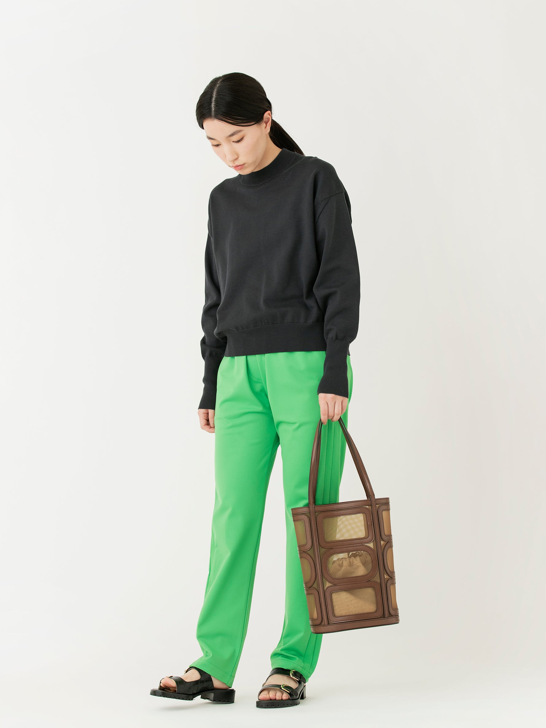 ORSETTO | ナイロンチュールカットワークバッグ 01-100-01 TULLE