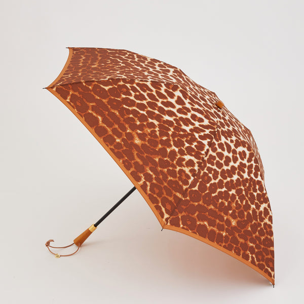 manipuri | 晴雨兼用折傘 レオパードべグ – H+HELIOTROPE