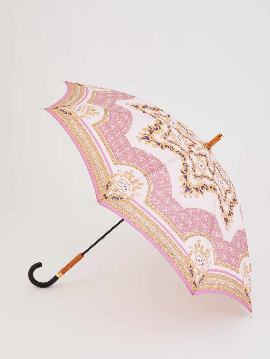 mamipuri マニプリ 晴雨兼用 長傘 バルーン ネイビー