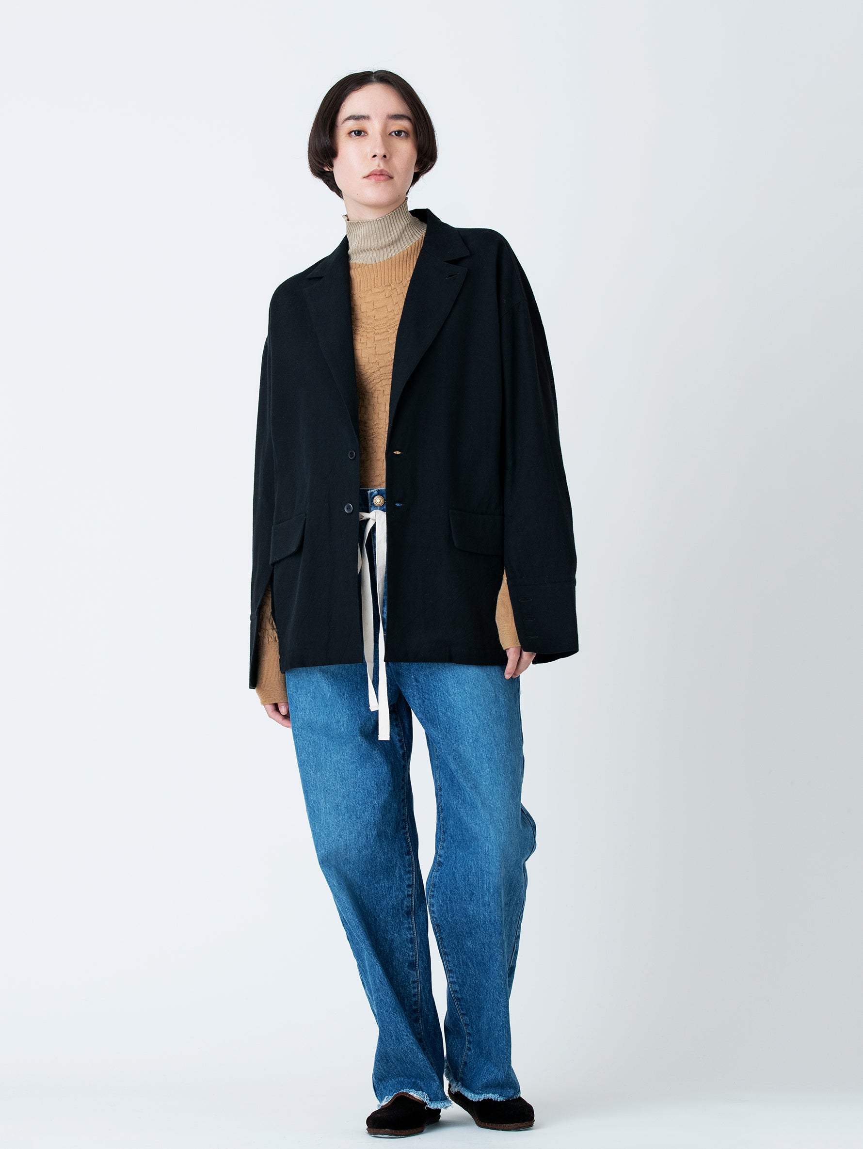  usedig ユーズディッグ デニムデフォルメーションパンツ