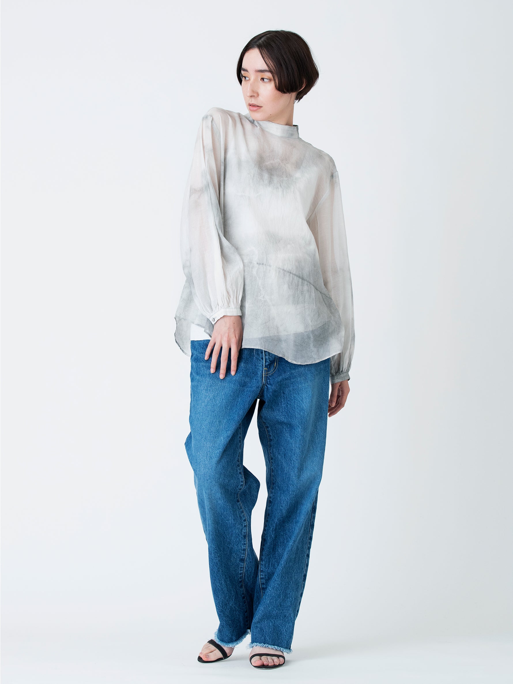  usedig ユーズディッグ デニムデフォルメーションパンツ