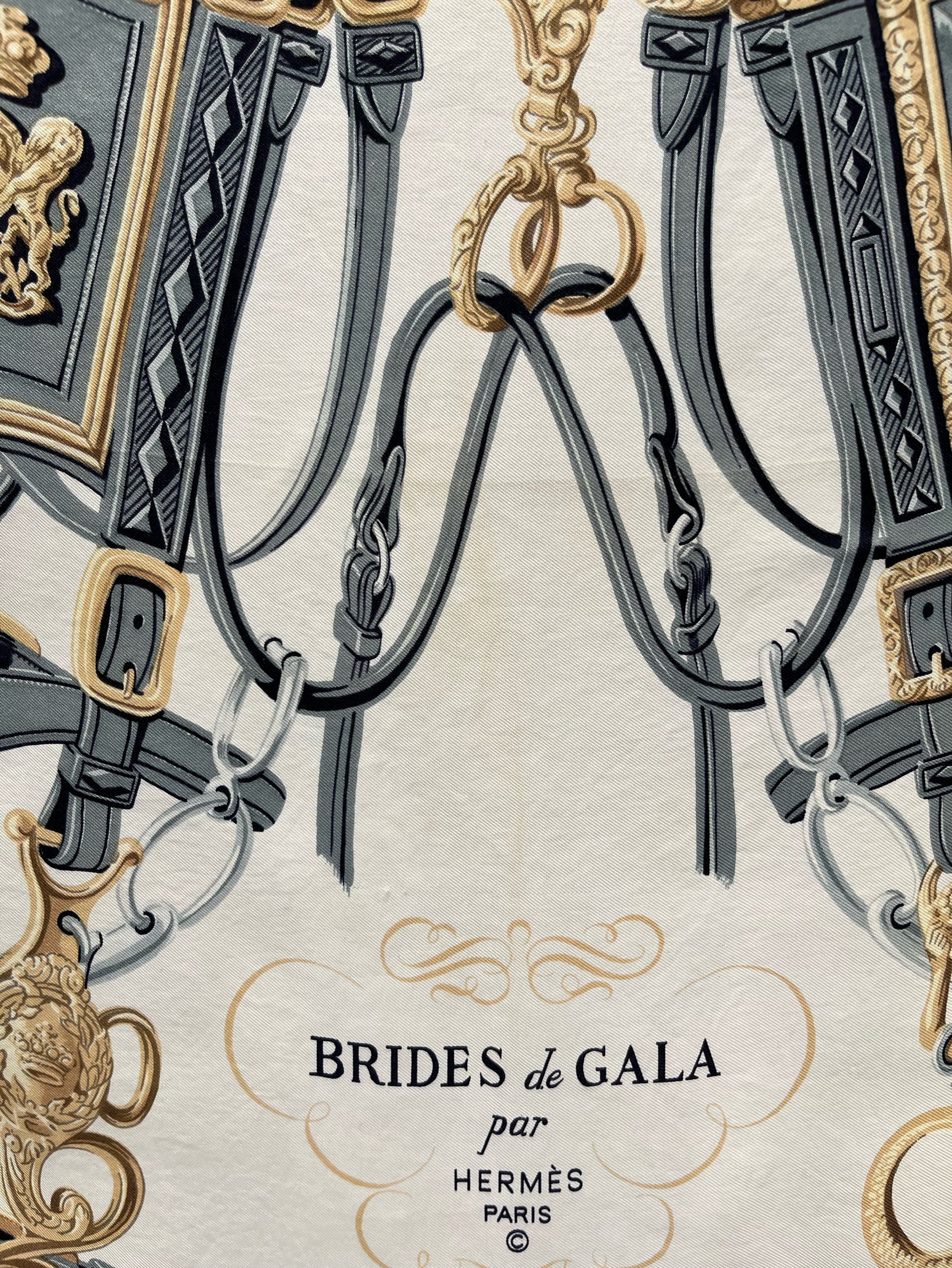 VINTAGE HERMES｜スカーフ BRIDES DE GALA カレ90