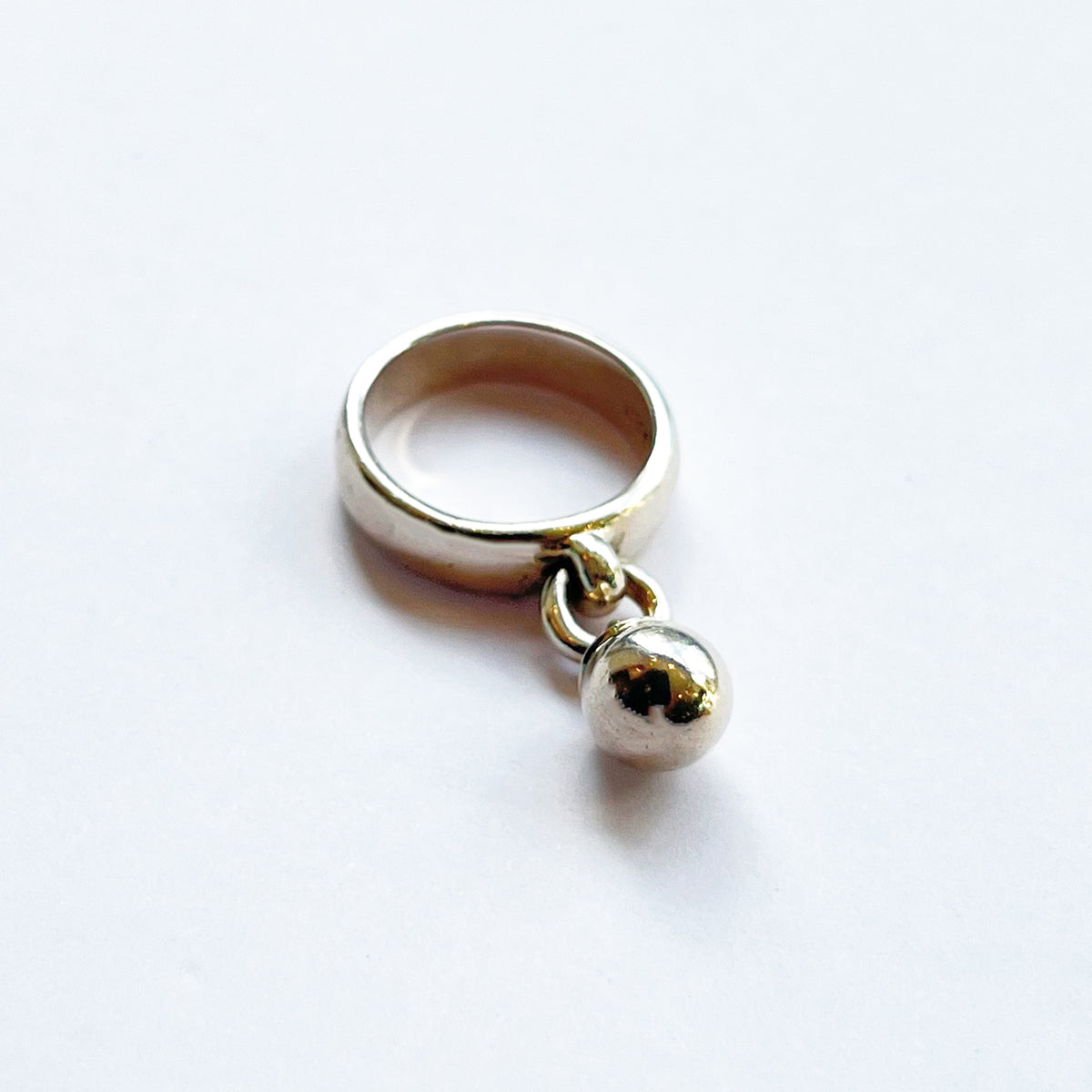 VINTAGE TIFFANY&CO.｜シルバーリング ボールダングル 925 #11号