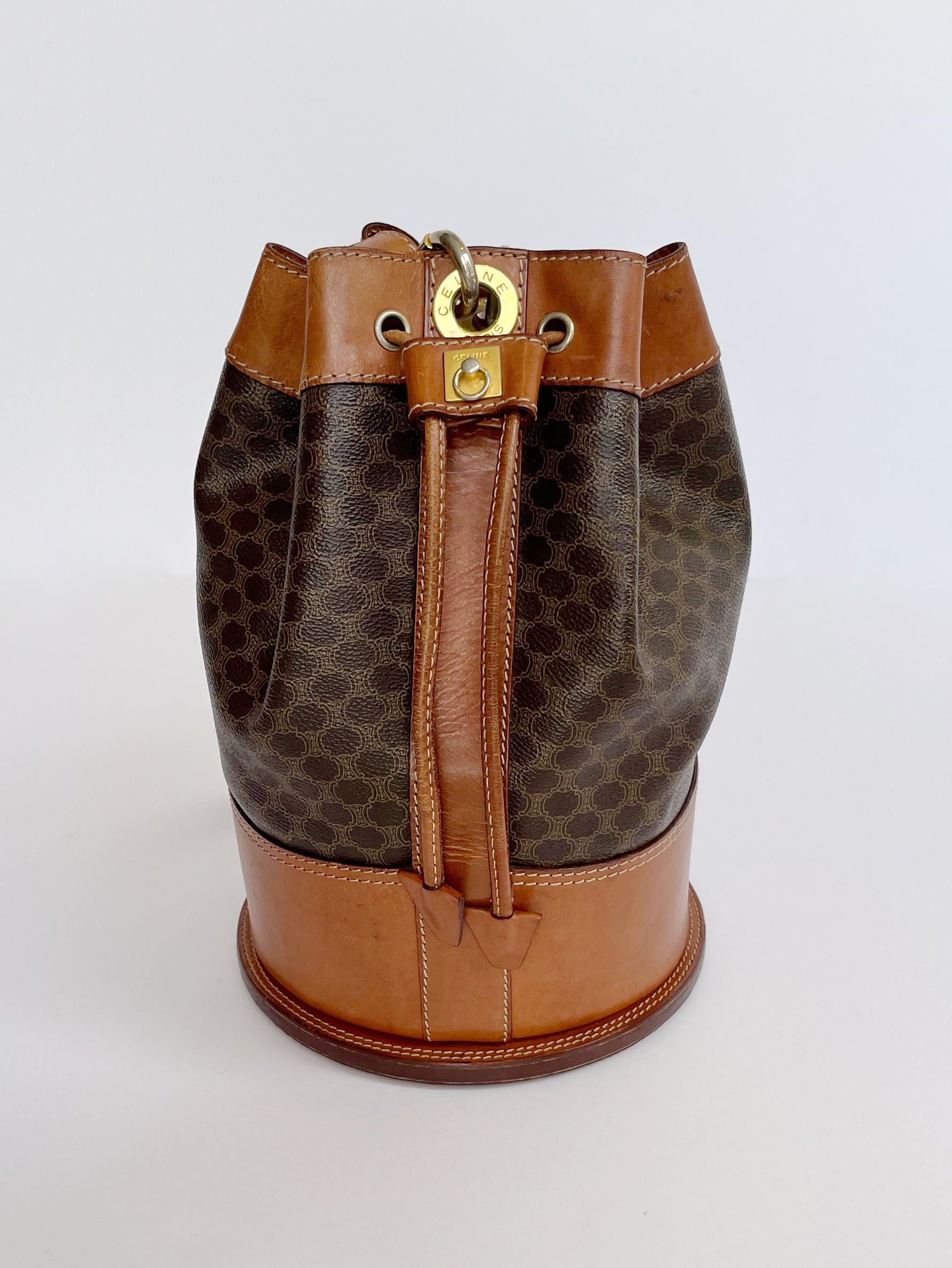 VINTAGE CELINE｜マカダム ⼱着型ショルダーバッグ