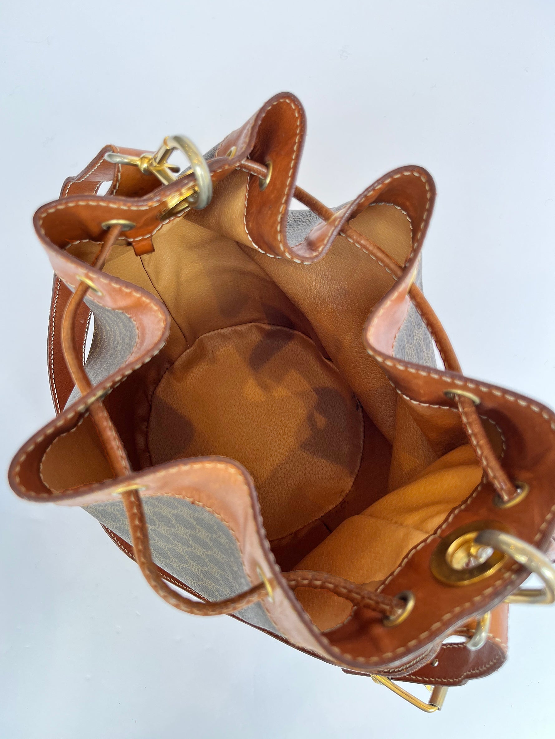 VINTAGE CELINE｜マカダム ⼱着型ショルダーバッグ