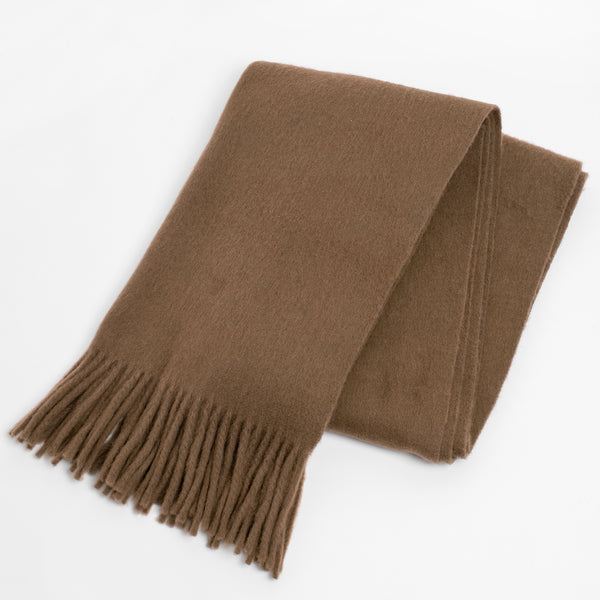 ASAUCE MELER | ベビーキャメル オーバーダイキャメルストール – H+