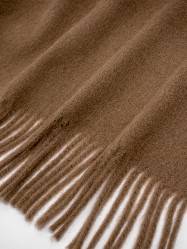 ASAUCE MELER アソースメレ ベビーキャメル オーバーダイキャメルストール